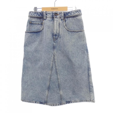 ルイヴィトン LOUIS VUITTON ブリーチドデニムミディスカート FPJU18BEA スカート