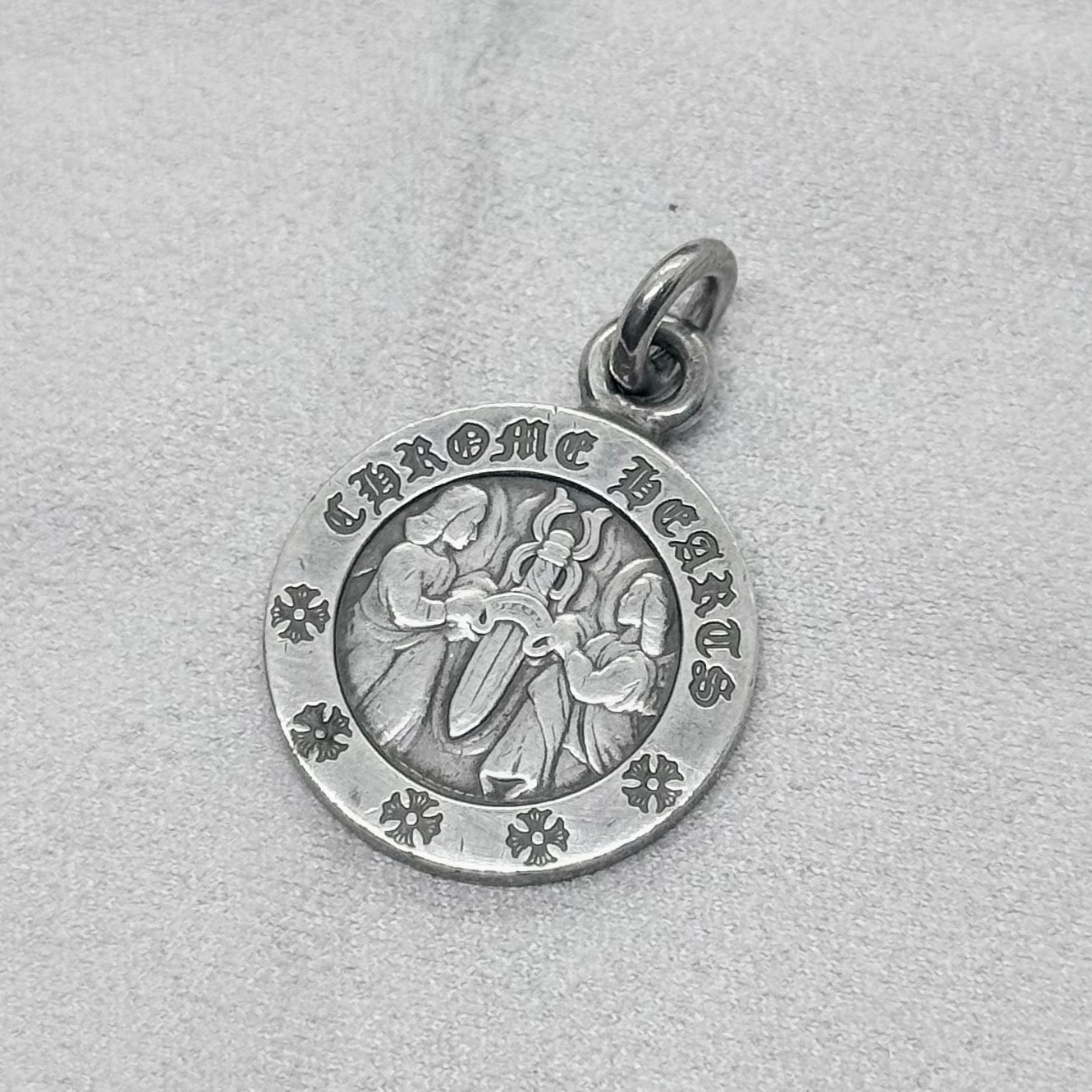 Chrome Hearts Angel Medal Charm "Silver"