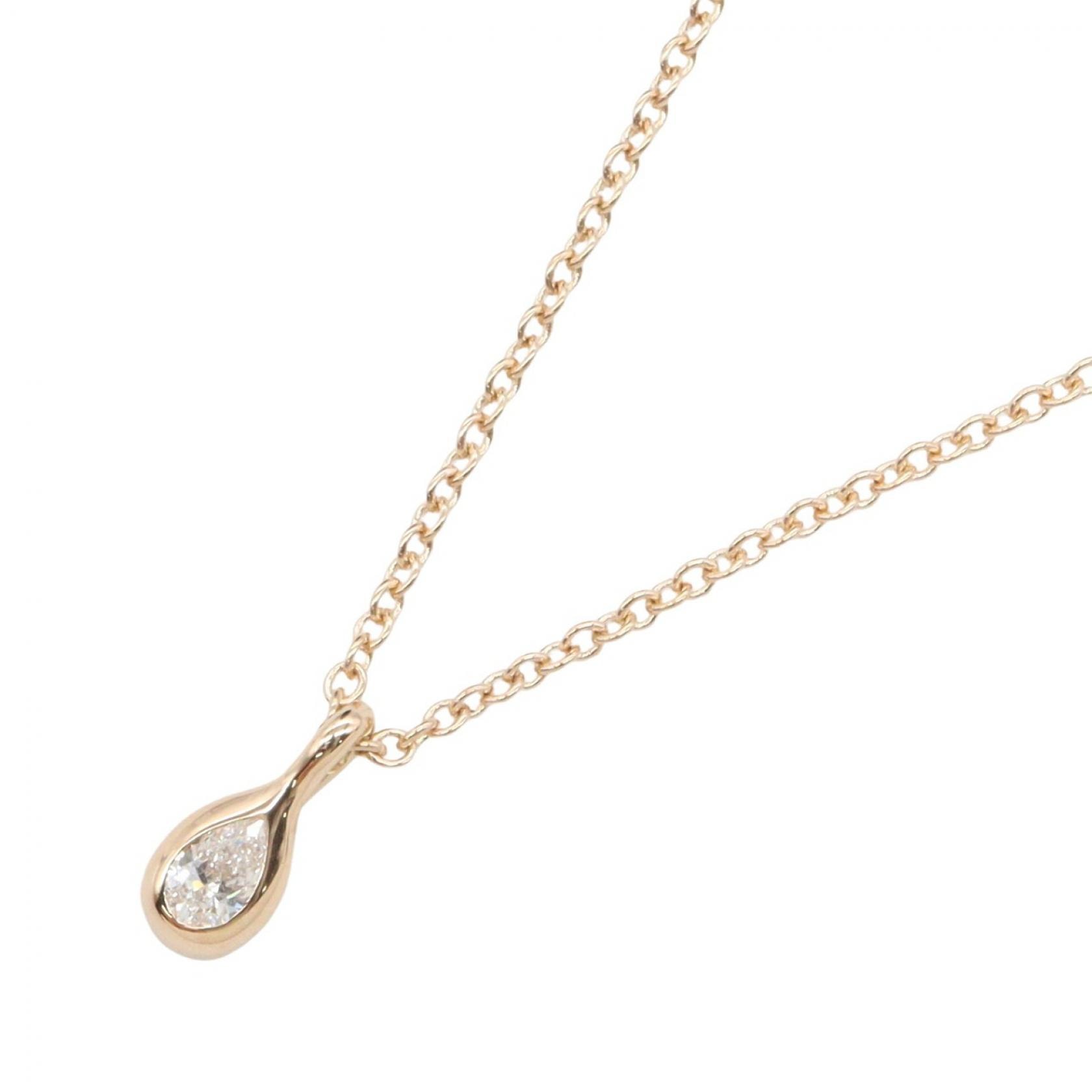 ティファニー TIFFANY&CO ダイヤ ネックレス ネックレス ジュエリー K18PG(ピンクゴールド) ダイヤモンド レディース ゴールド系 / クリア系 【中古】