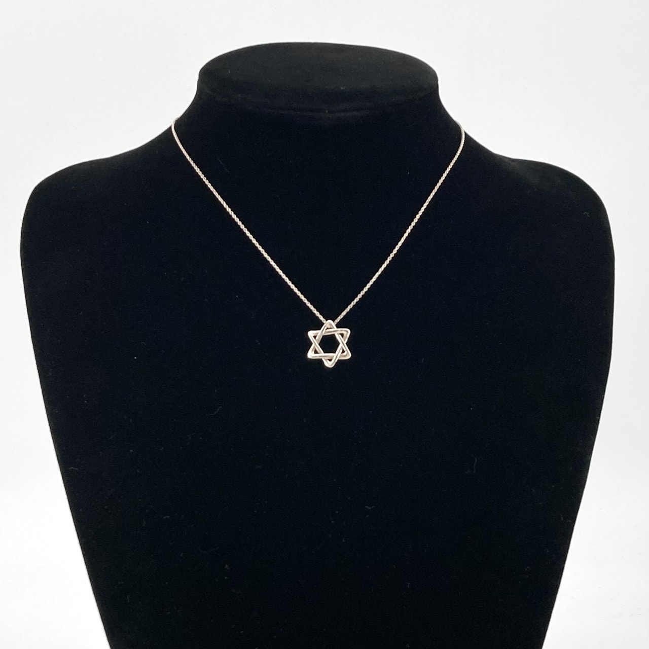 TIFFANY&Co.(ティファニー) エルサペレッティ スターオブダビデ Ag925 ネックレス 2.62g シルバー