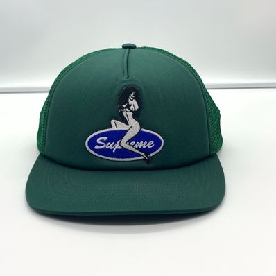 Supreme Pin Up Mesh Back 5-Panel "Green"