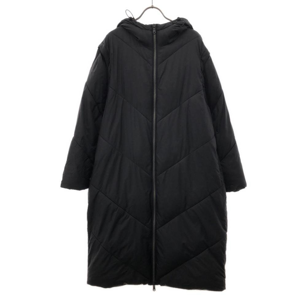 ZARA ザラ ジップ 中綿コート M ブラック