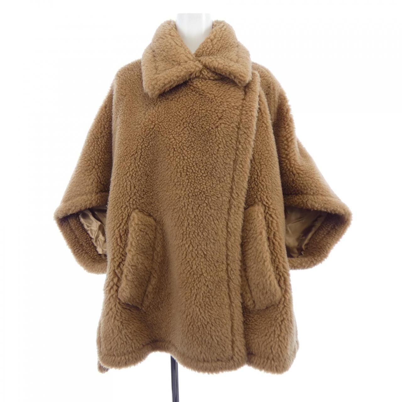 マックスマーラ Max Mara TEBE テディベア ケープ