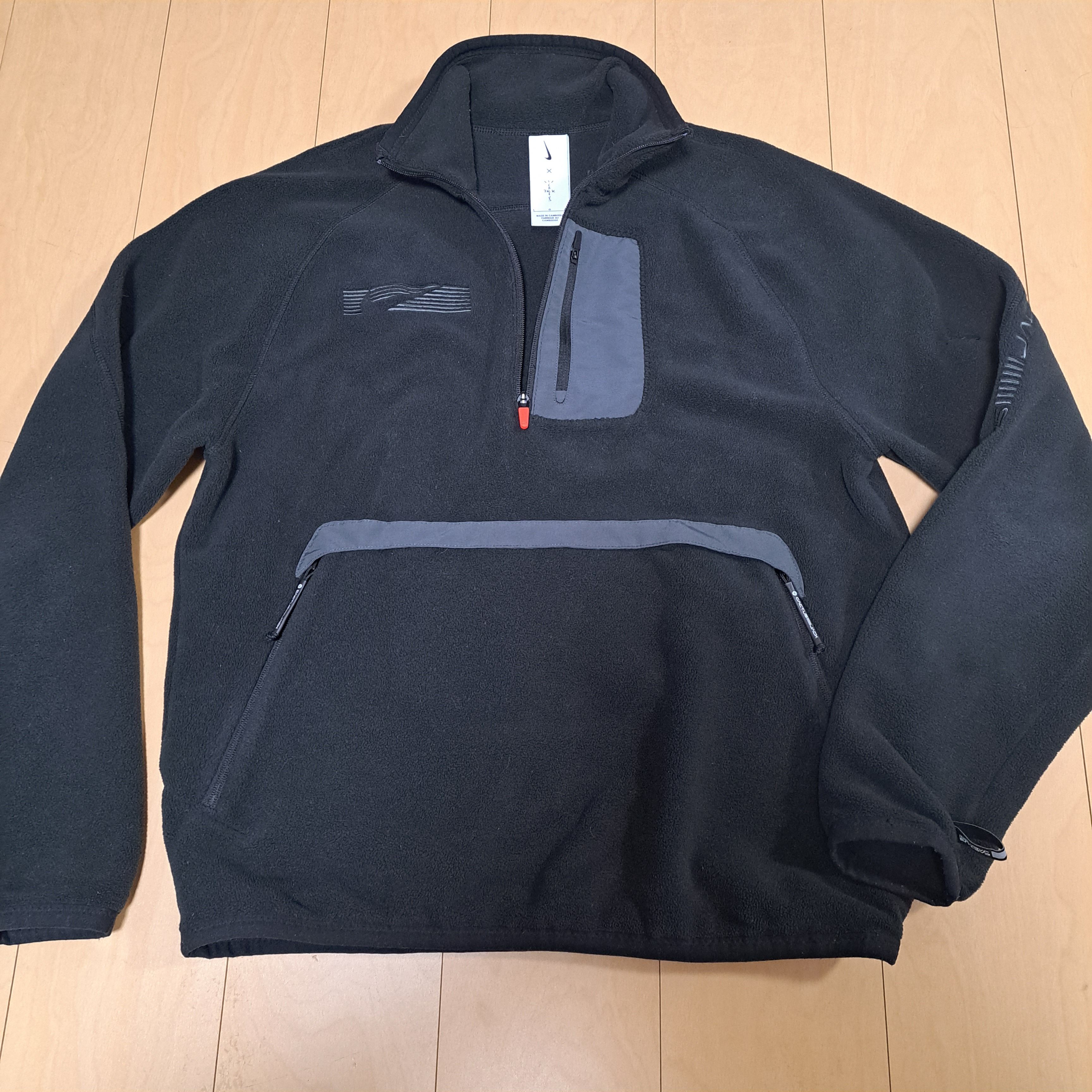 Nike CACT.US CORP Men's 1/4 Zip Top "Black"