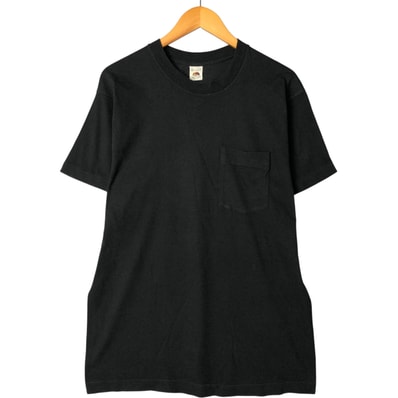 古着 90年代 フルーツオブザルーム FRUIT OF THE LOOM 無地ポケットTシャツ USA製 メンズXL相当 ヴィンテージ/eaa584588