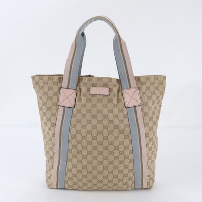 ■美品 グッチ GGキャンバス 189669 トート バッグ