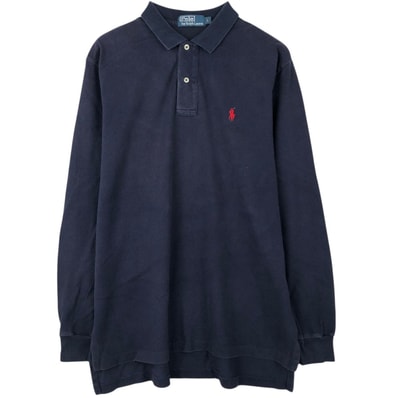 古着 ラルフローレン Ralph Lauren POLO by Ralph Lauren 長袖 ポロシャツ メンズL相当/eaa667601