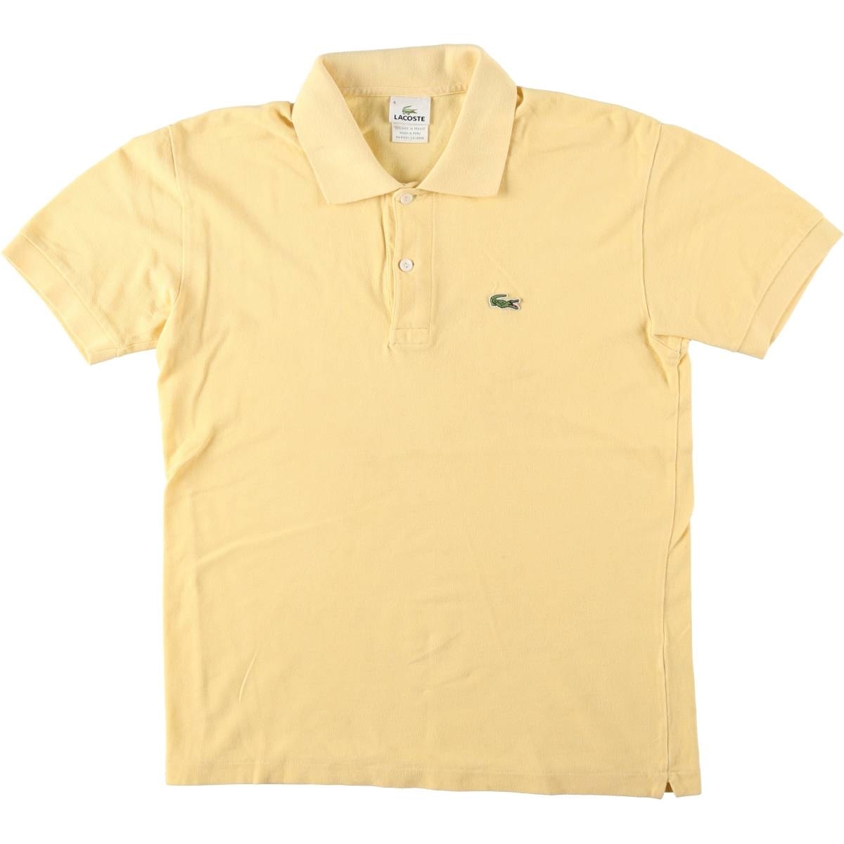 古着 ラコステ LACOSTE フランス企画 半袖 ポロシャツ 4 メンズM相当/eaa622927