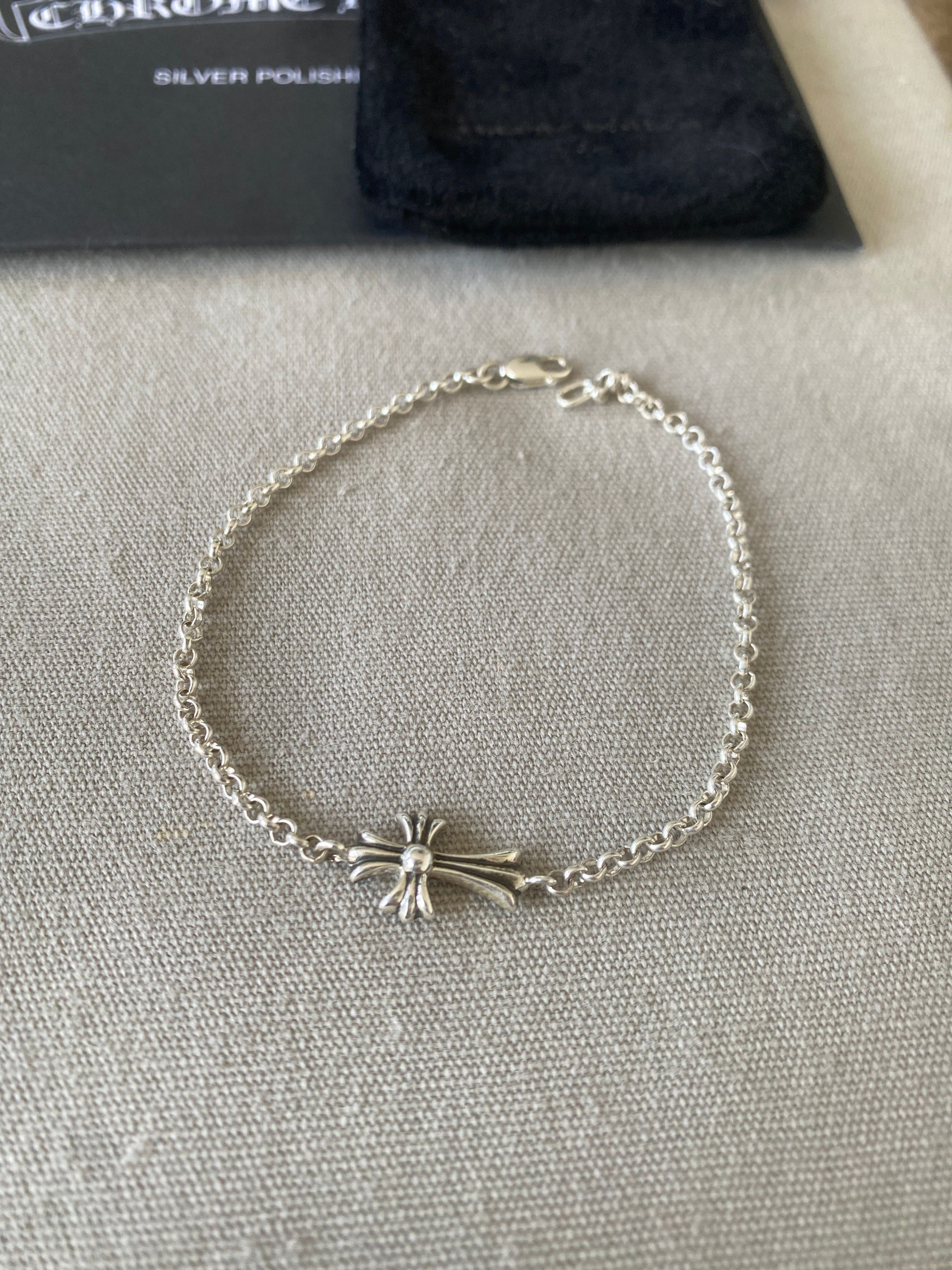 Chrome Hearts Chain Baby Fat Bracelet "Silver"