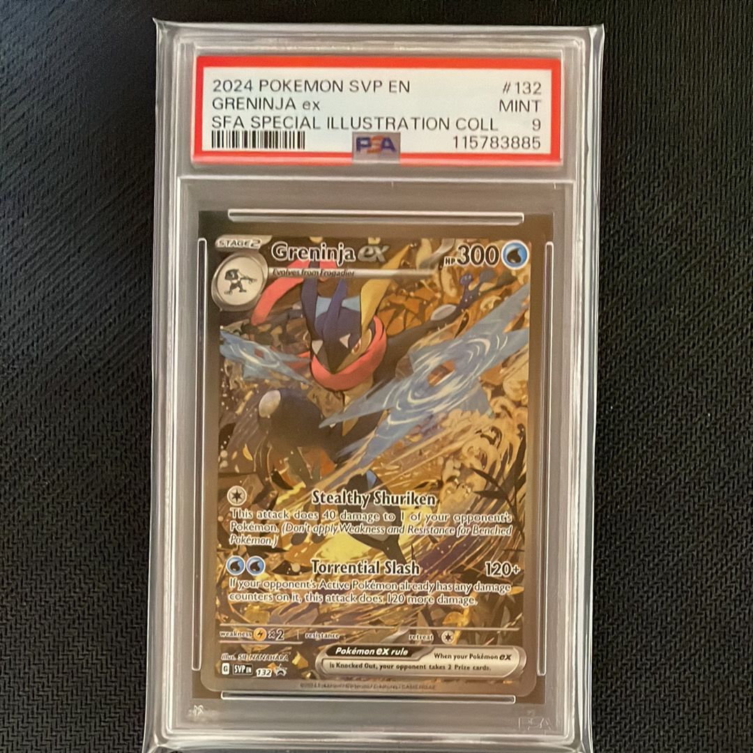 ゲッコウガex P [SVP EN 132]【英語版】(スカーレット&バイオレット「シュラウデッドフェイブル ゲッコウガex スペシャルイラストレーション コレクション」)