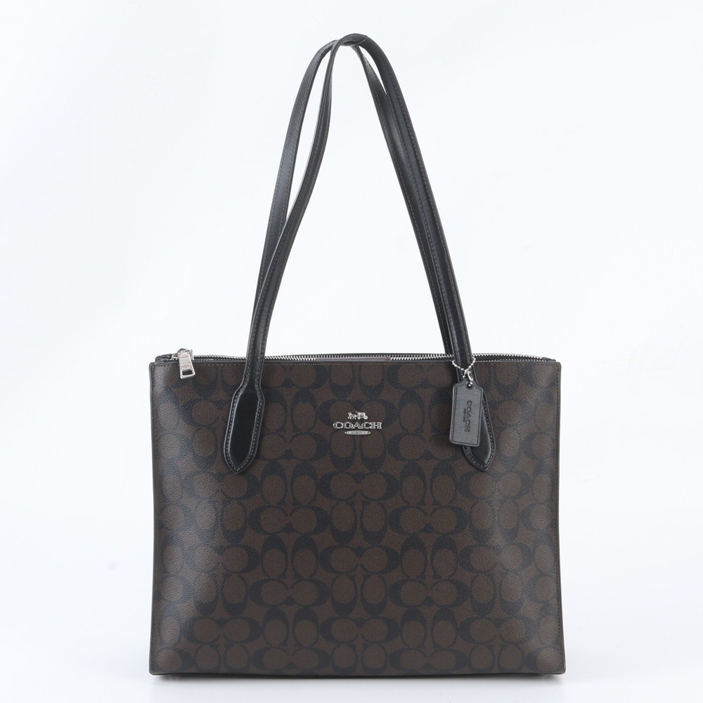 ■美品 コーチ シグネチャー CL399 トート バッグ