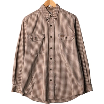 古着 00年代 カーハート Carhartt チェック柄 長袖 ボタンダウン ワークシャツ メンズM相当/eaa583726