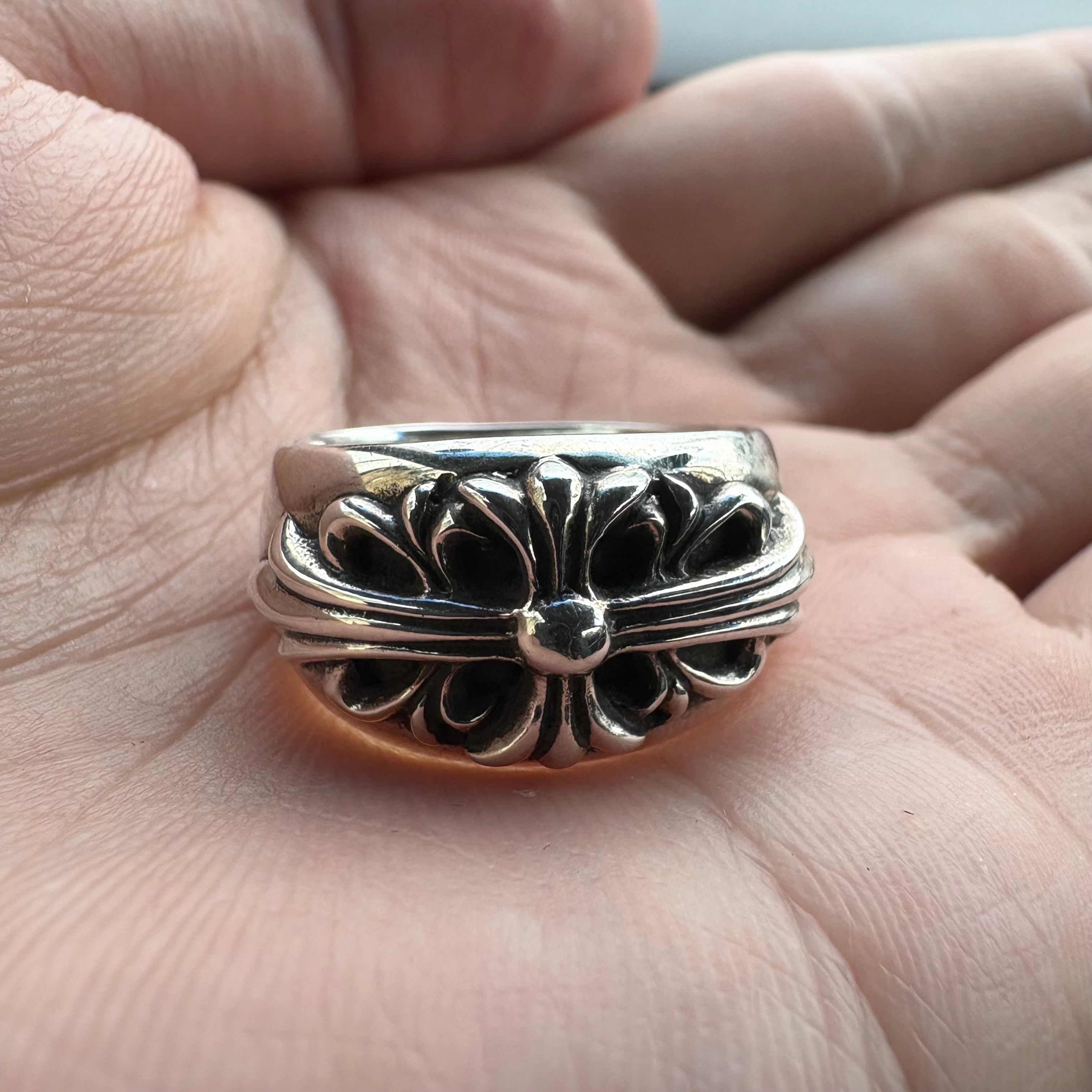 Chrome Hearts FLRL CRS "Silver"