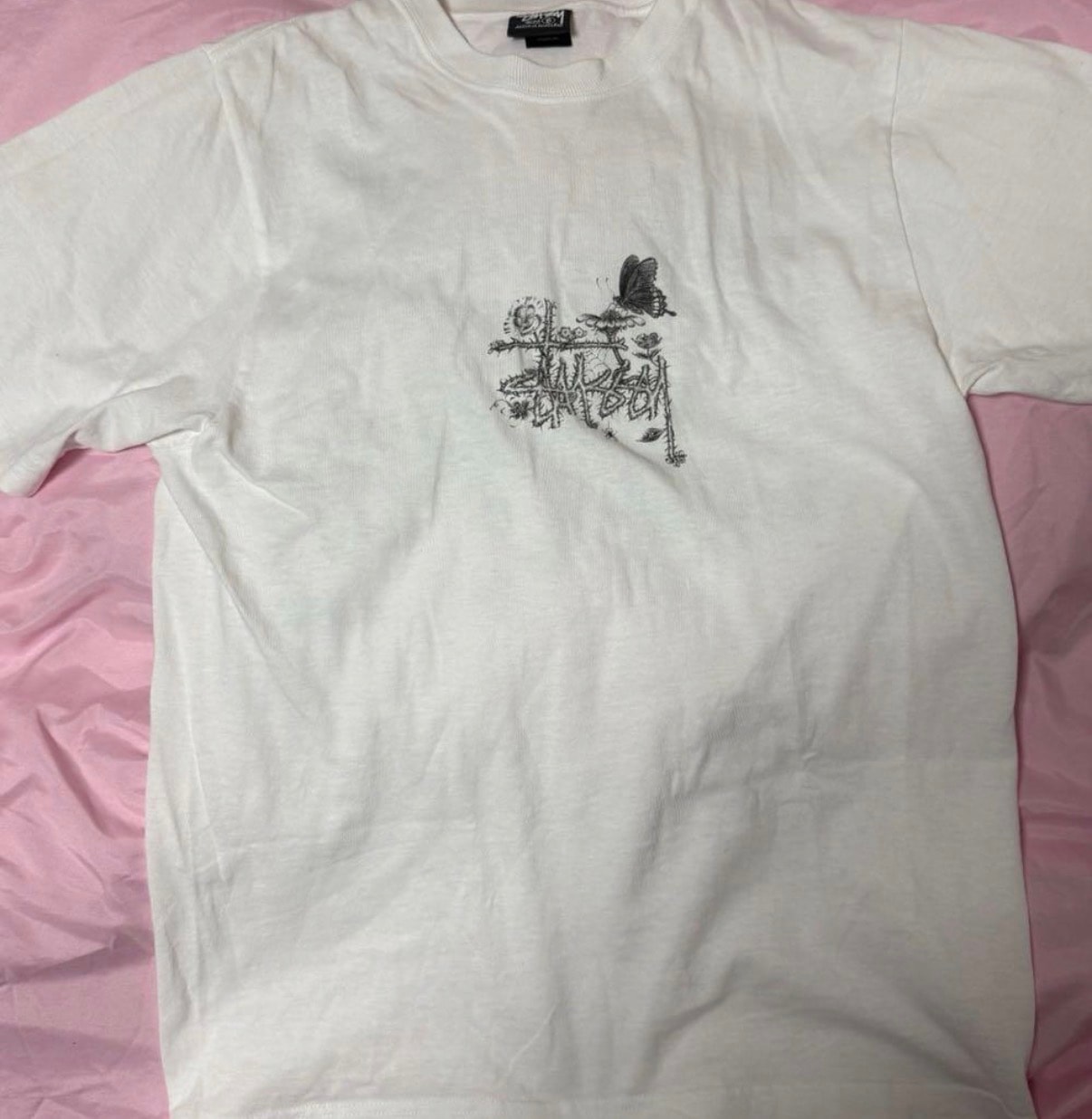 Stussy In Bloom Tee "White"