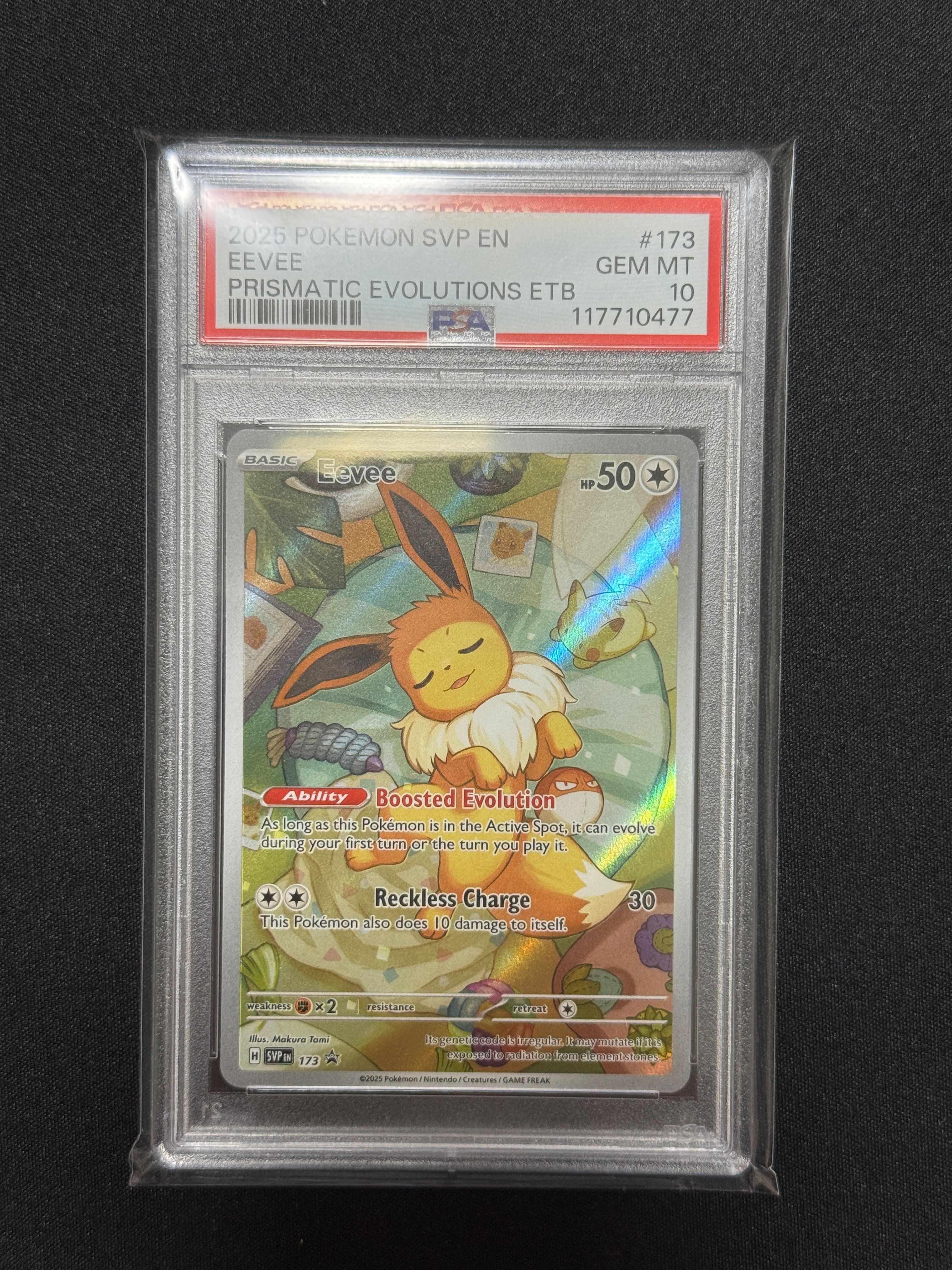 イーブイ P [SVP EN 173]【英語版】(スカーレット&バイオレット「プリズマティックエボリューションズ エリートトレーナボックス」)