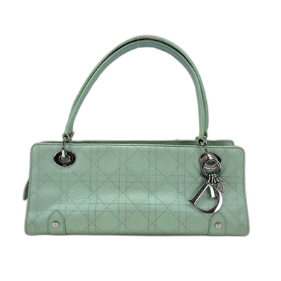ディオール Dior カナージュ ハンドバッグ レザー【中古】