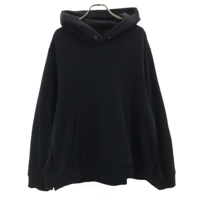 MM6 エムエムシックス ポルトガル製 長袖 スウェットパーカー M ブラック Maison Margiela メゾンマルジェラ
