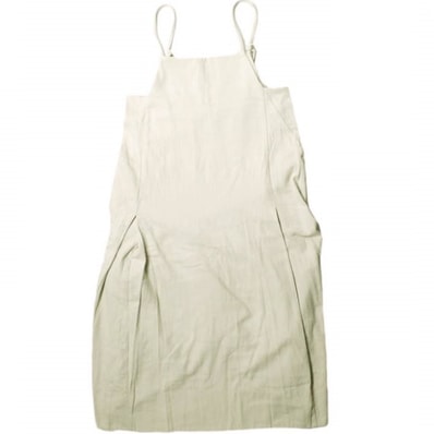 Pilgrim Surf+Supply ピルグリム サーフ+サプライ 22AW 日本製 コットンフランネル ノースリーブロングドレス 37-26-0230-594 1 ナチュラル BEAMS ワンピース トップス g16743