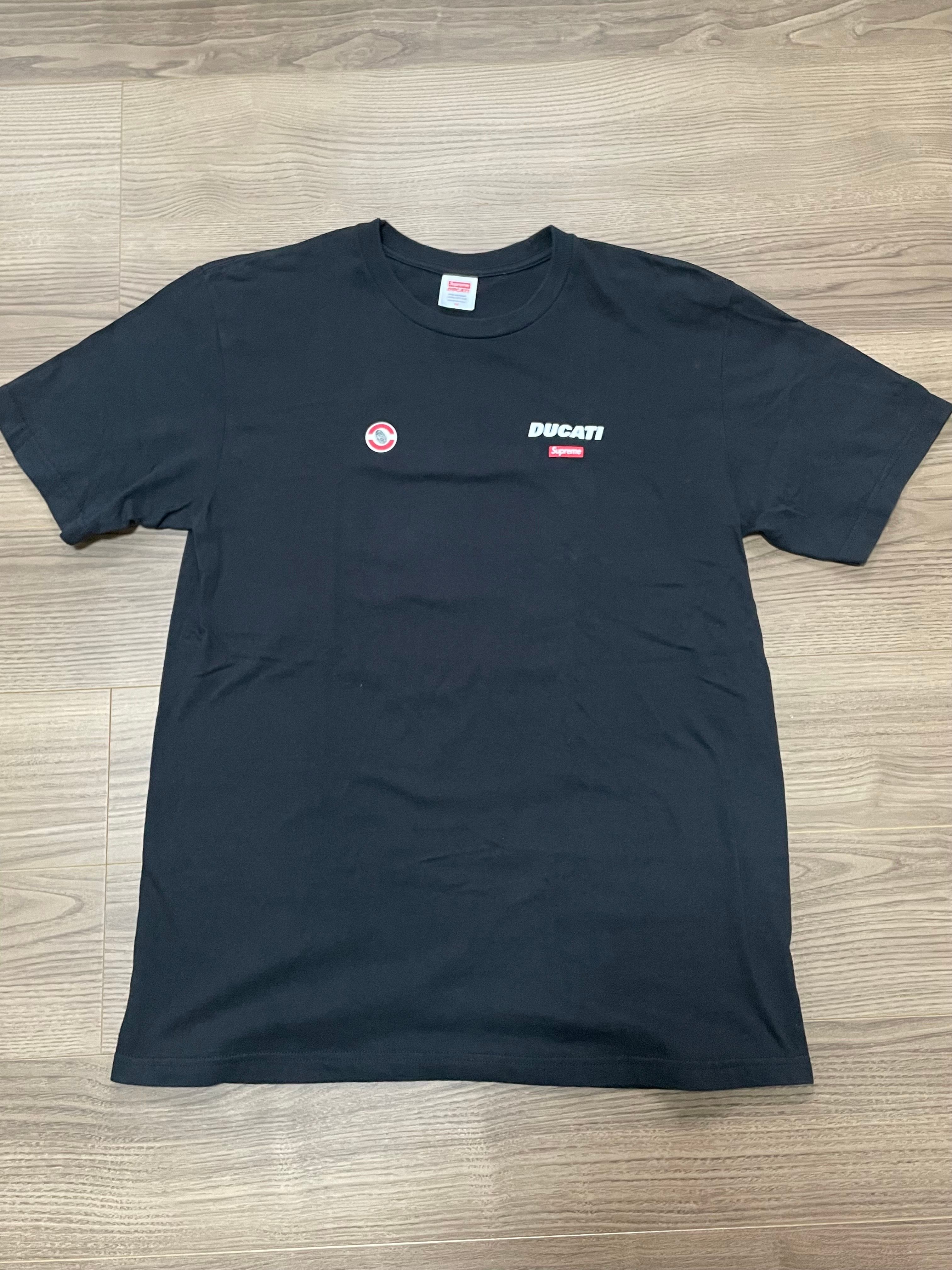 Supreme x Ducati Logos Tee "Black"