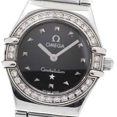 オメガ コンステレーション ミニマイチョイス レディース 【中古】