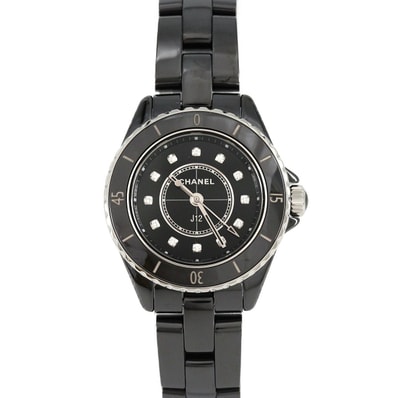 【新品】シャネル J12 28mm セラミック・12P H10135 セラミック クォーツ