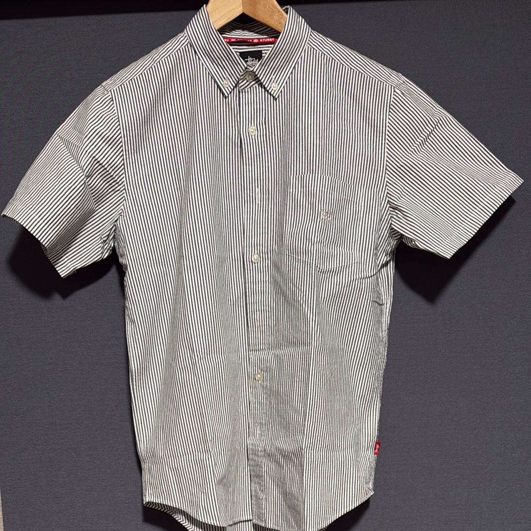 日本製 ボタンダウン クールマックス素材 ストライプシャツ COOL MAX
