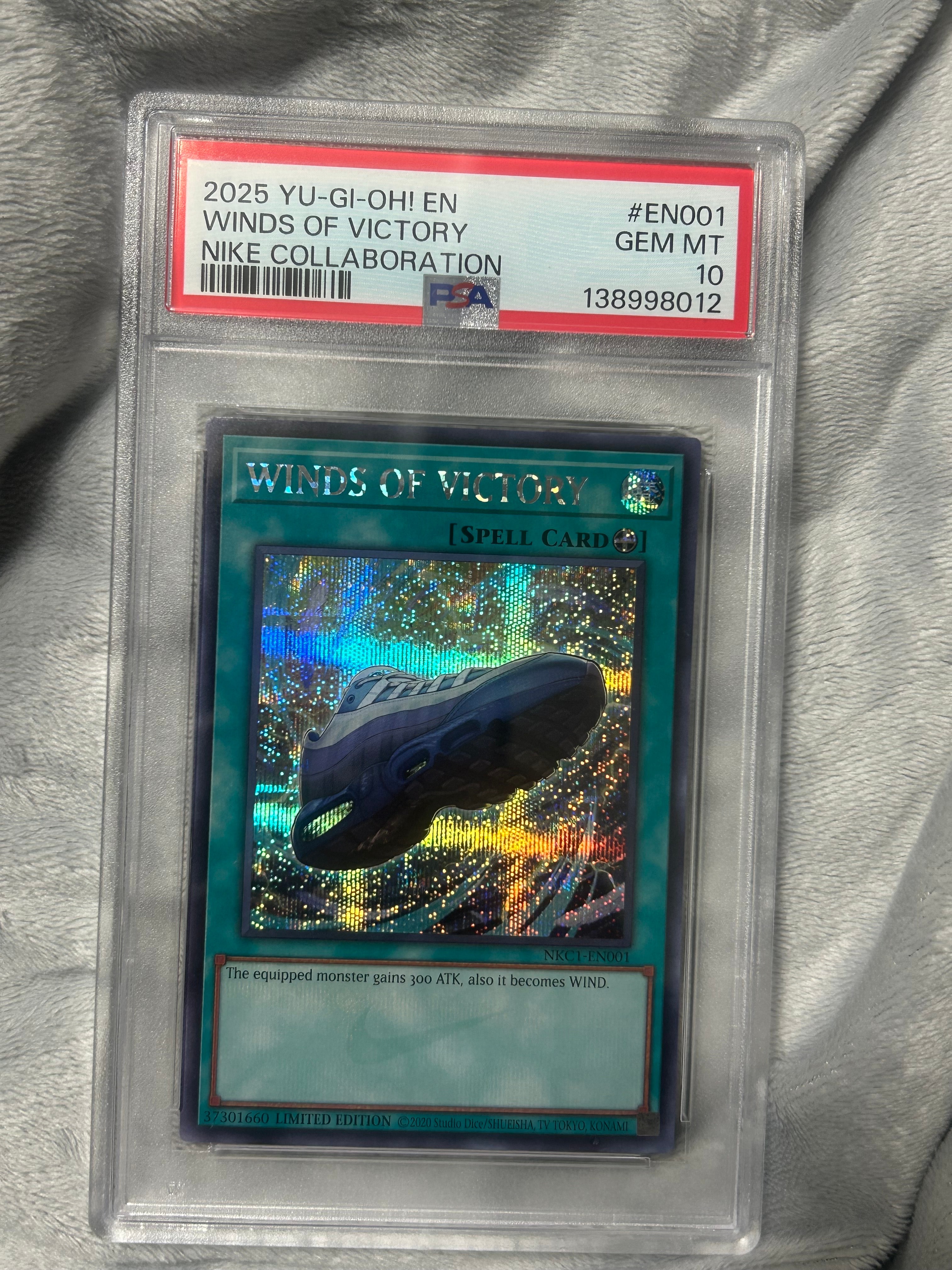 WINDS OF VICTORY SE [NKC1-EN001](遊戯王 x ナイキ エアーマックス 95 QS エアーマッスル 付属カード)