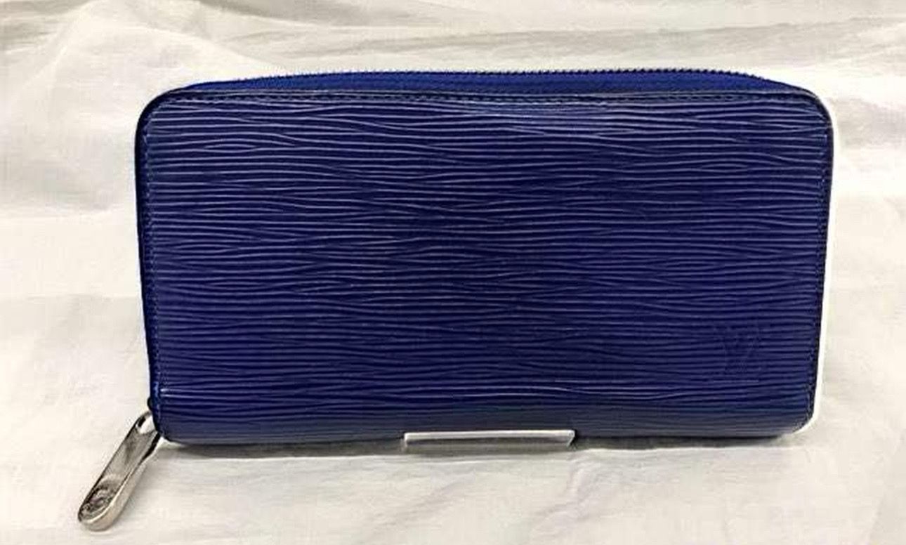 Louis Vuitton Zippy Wallet Epi "Indigo Blue"