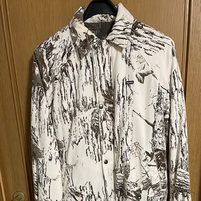 Supreme RealTree Reversible Quilted Work Jacket "Snow Camo"