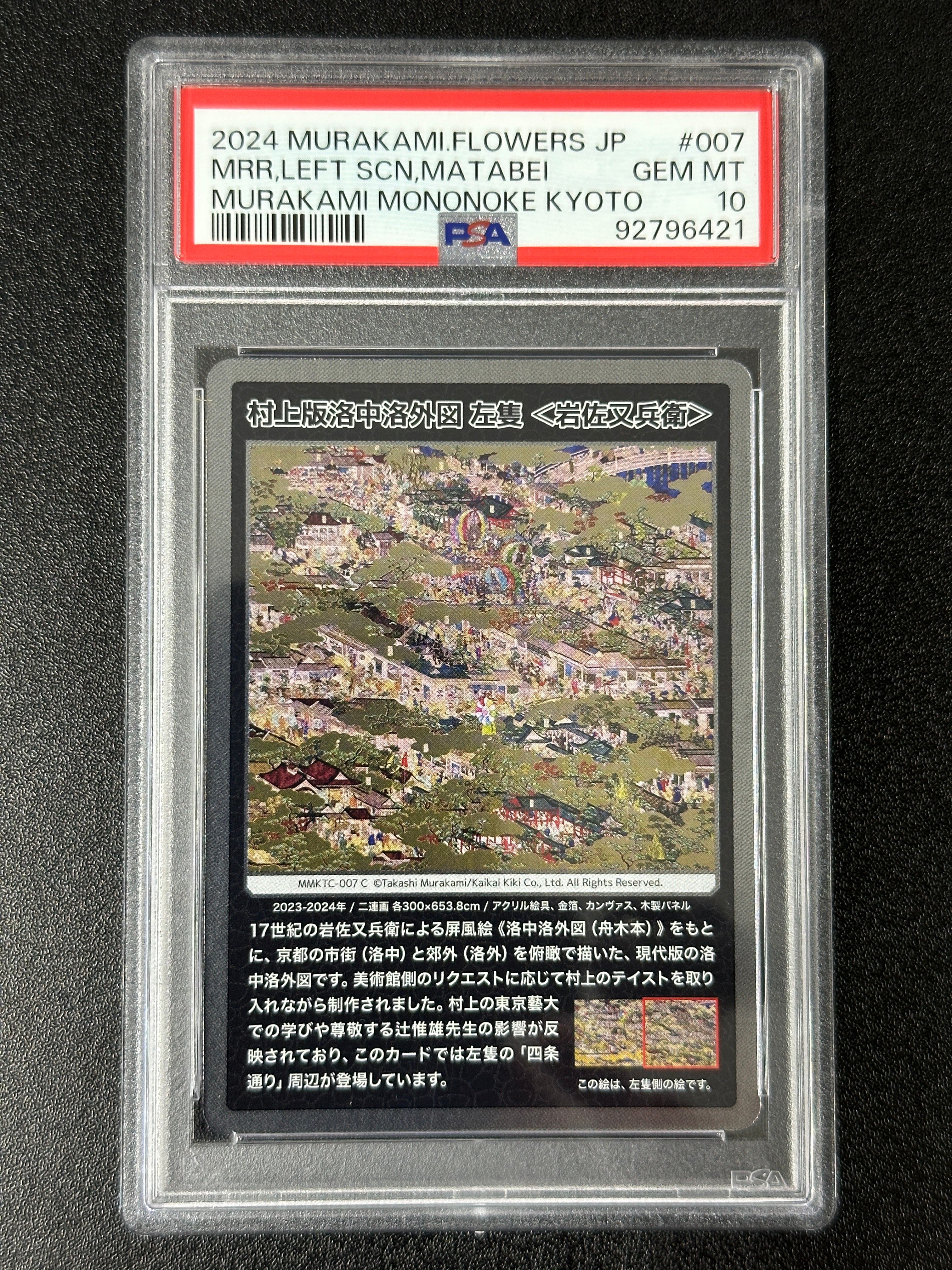 村上版洛中洛外図 左隻 <岩佐又兵衛> C [MMKTC-007]【日本語版】(ムラカミフラワーズ「村上隆もののけ京都」)