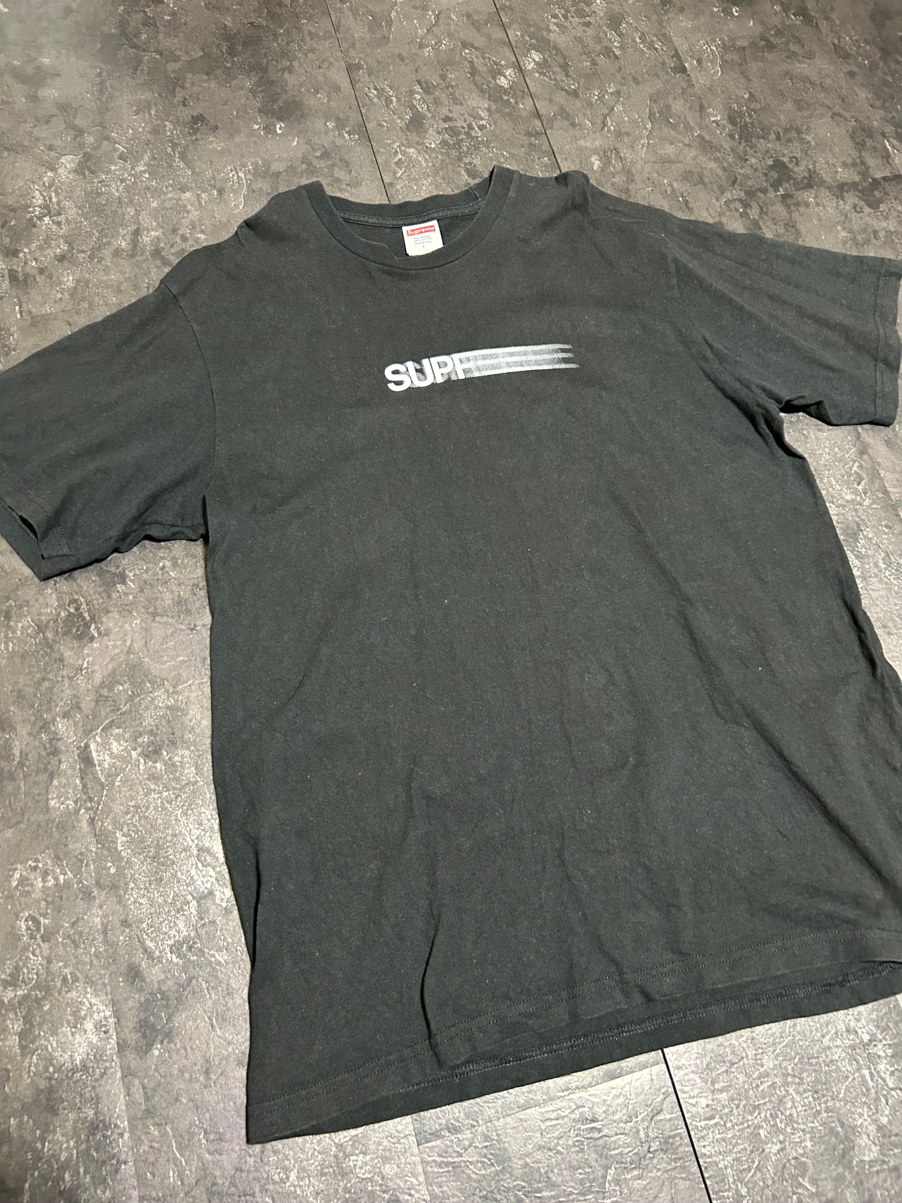 Supreme Motion Logo Tee "Black" (23SS)