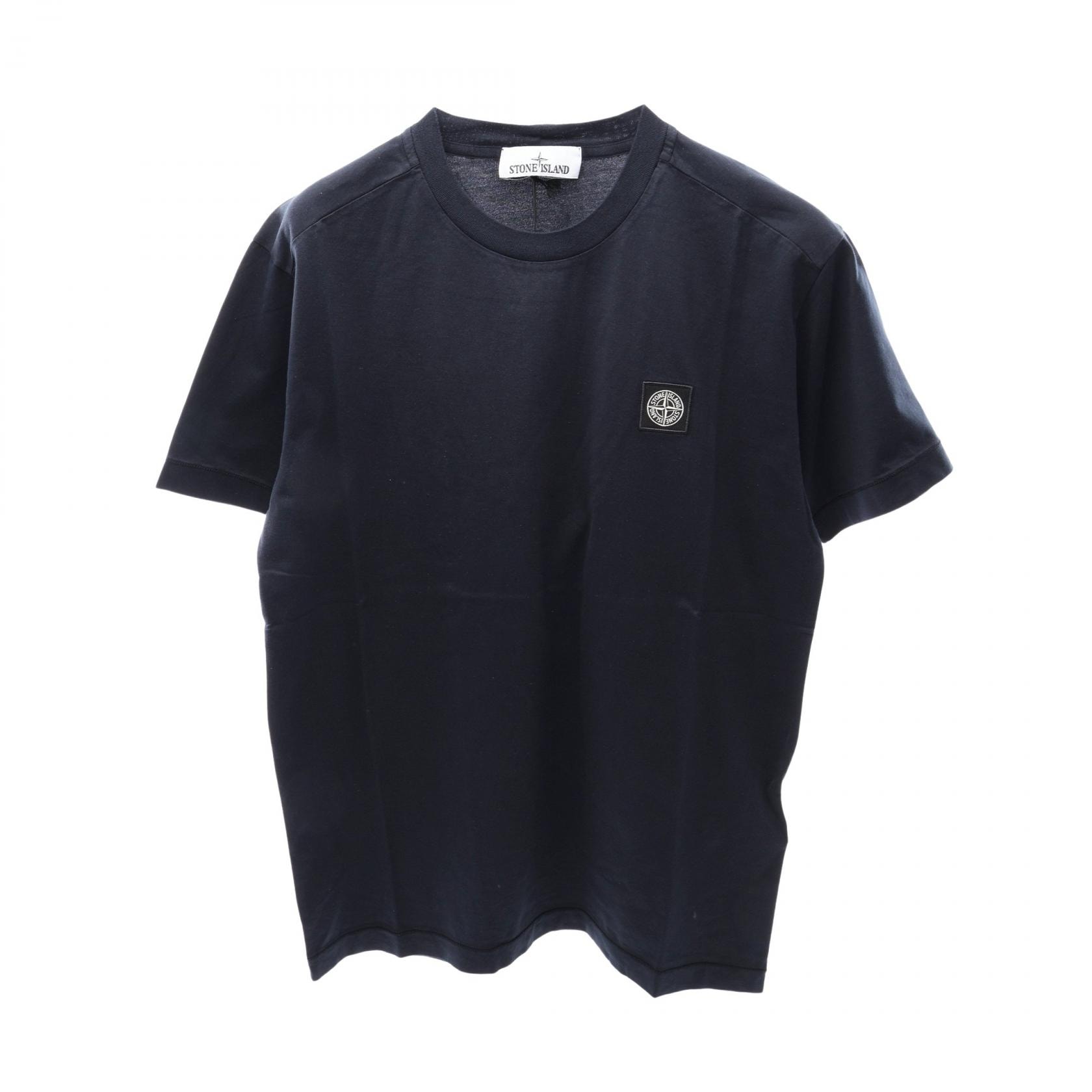 ストーンアイランド STONE ISLAND 半袖Tシャツ 衣料品 トップス コットン メンズ ネイビー系 L1S152100027S0013V00 【新品】