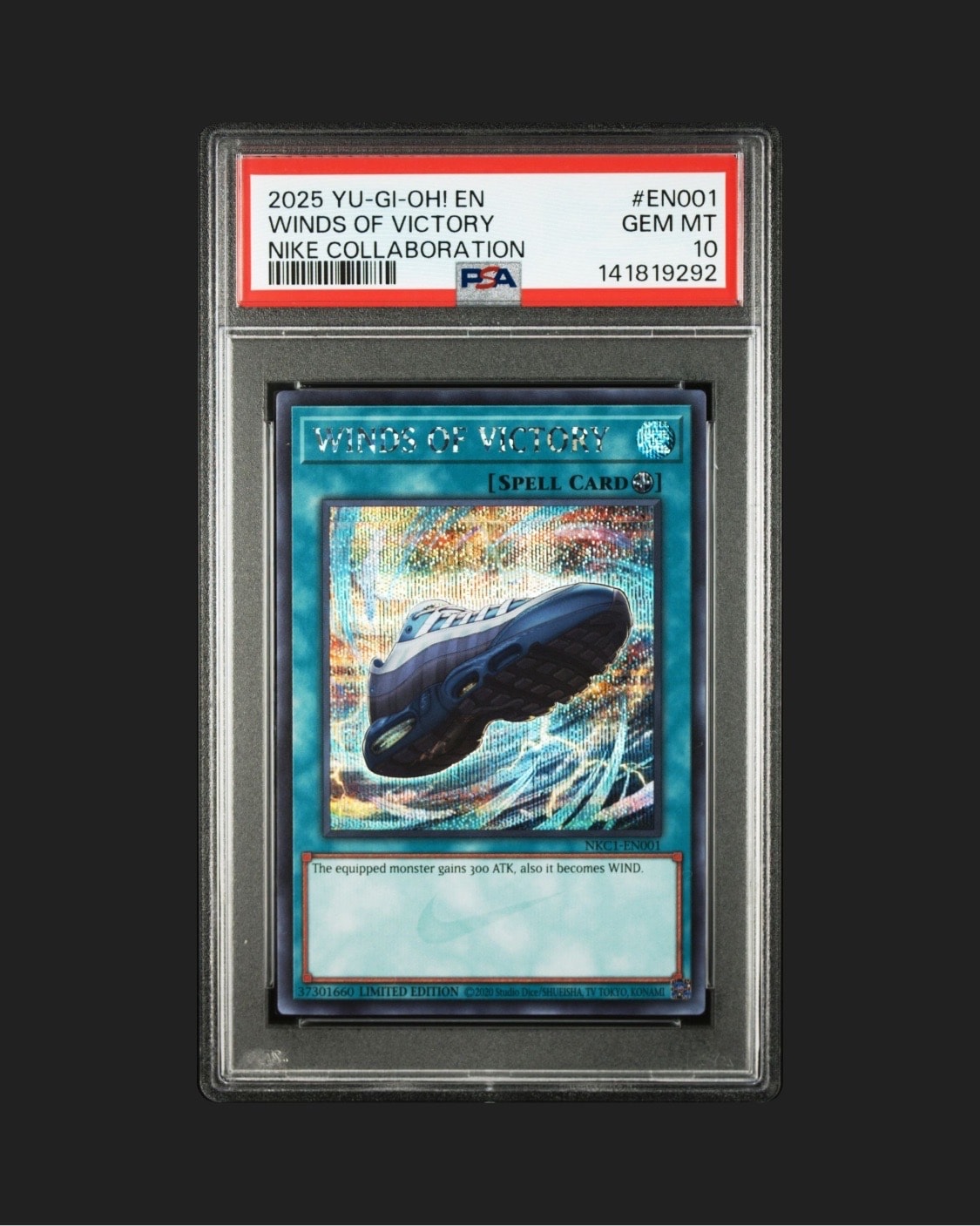 WINDS OF VICTORY SE [NKC1-EN001](遊戯王 x ナイキ エアーマックス 95 QS エアーマッスル 付属カード)