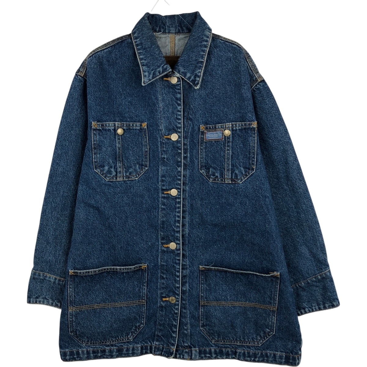古着 00年代 ラルフローレン Ralph Lauren LAUREN JEANS CO デニムカバーオール レディースL相当/evb030405