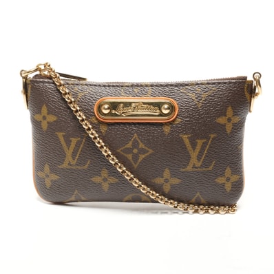 ヴィトン LV 2008年製 ポシェットミラ PM モノグラム ショルダーバッグ【中古】