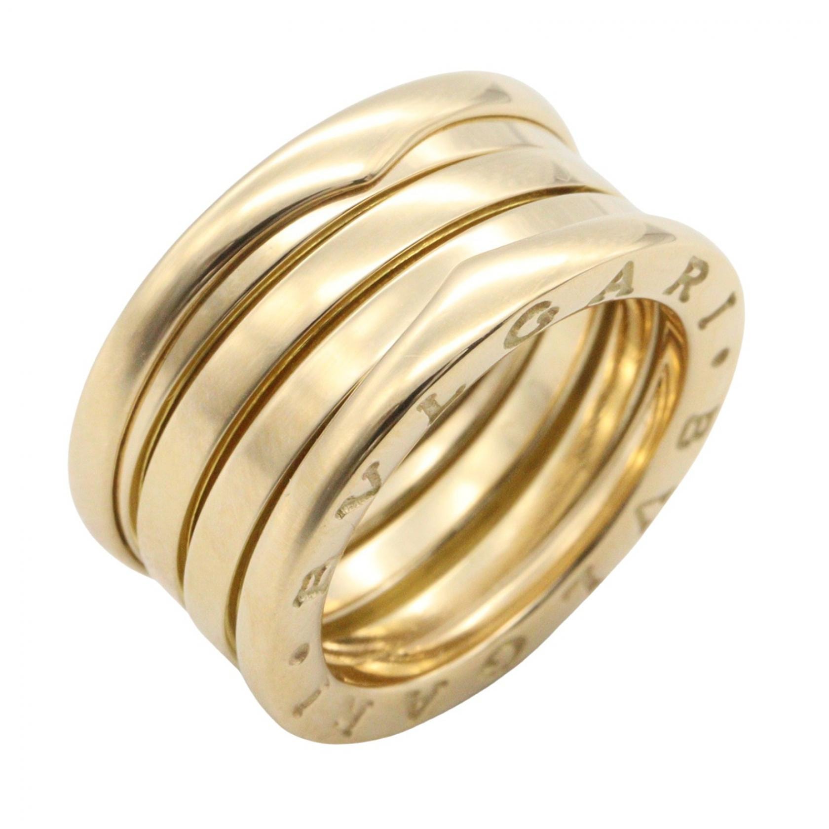 ブルガリ BVLGARI B-zero1 ビーゼロワン リング 4バンド リング・指輪 ジュエリー K18(イエローゴールド) メンズ レディース ゴールド系 346589 【中古】
