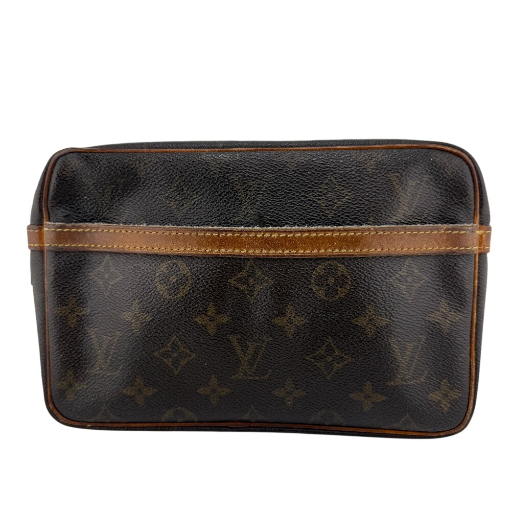 ルイヴィトン LOUIS VUITTON クラッチバッグ モノグラム コンピエーニュ23 セカンドバッグ M51847 ブラウン
