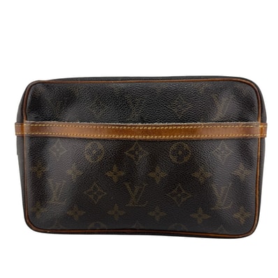 ルイヴィトン LOUIS VUITTON クラッチバッグ モノグラム コンピエーニュ23 セカンドバッグ M51847 ブラウン