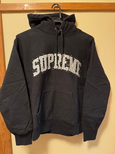 Supreme Water Arc Hooded Sweatshirt "Black"