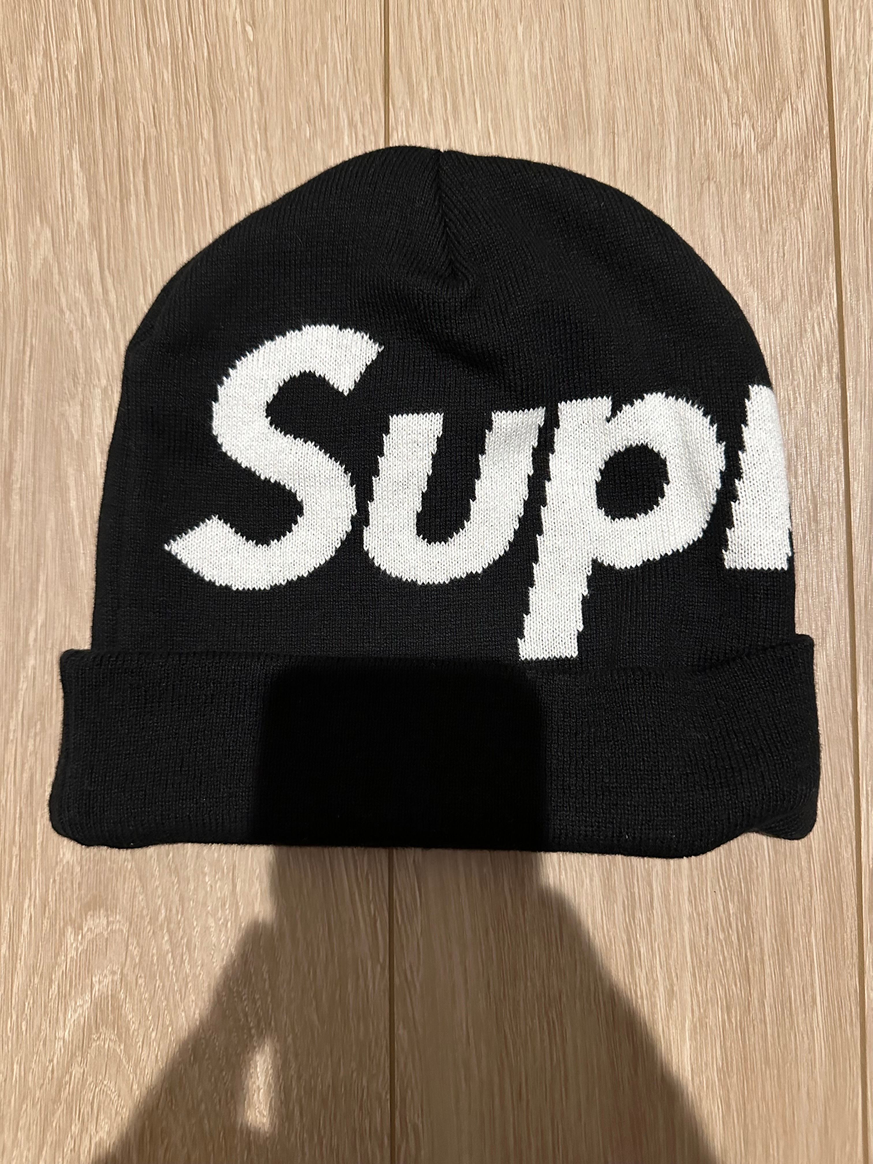 Supreme Big Logo Beanie "Black" (23FW)