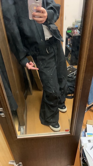 MM6 Maison Margiela Women's Painter Trousers "Black"