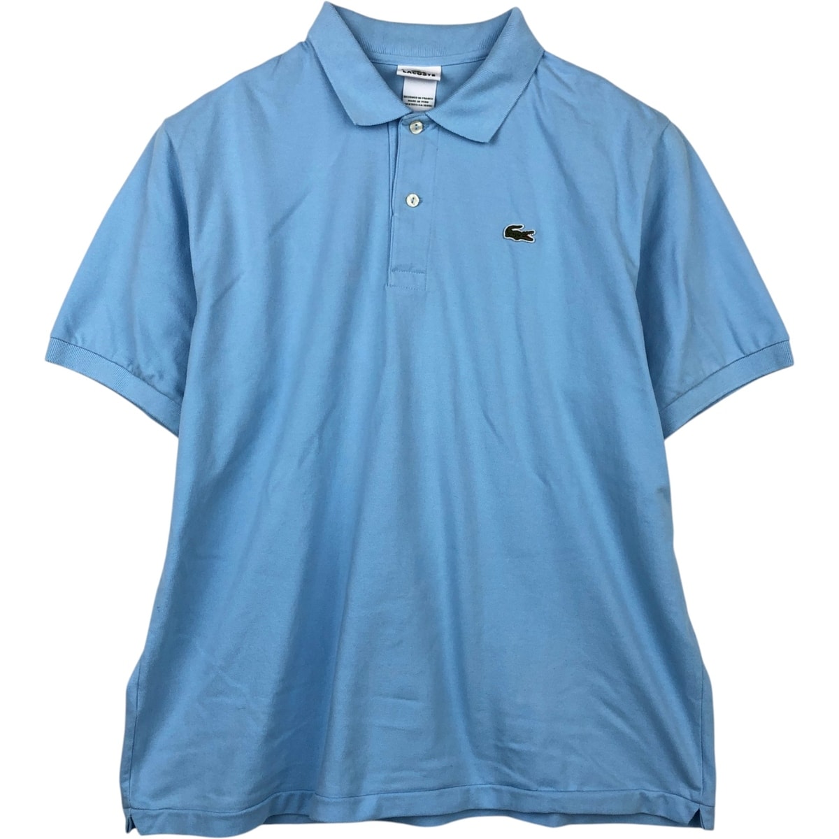 古着 ラコステ LACOSTE フランス企画 半袖 ポロシャツ 7 メンズXXL相当/eaa623976