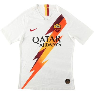古着 ナイキ NIKE SERIE A/B セリエA/B AS ROMA ASローマ Vネック サッカーユニフォーム ゲームシャツ レディースM相当/eaa623212