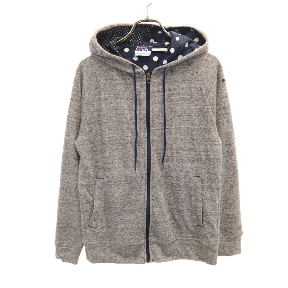 Columbia コロンビア 長袖 ジップパーカー M グレー アウトドア