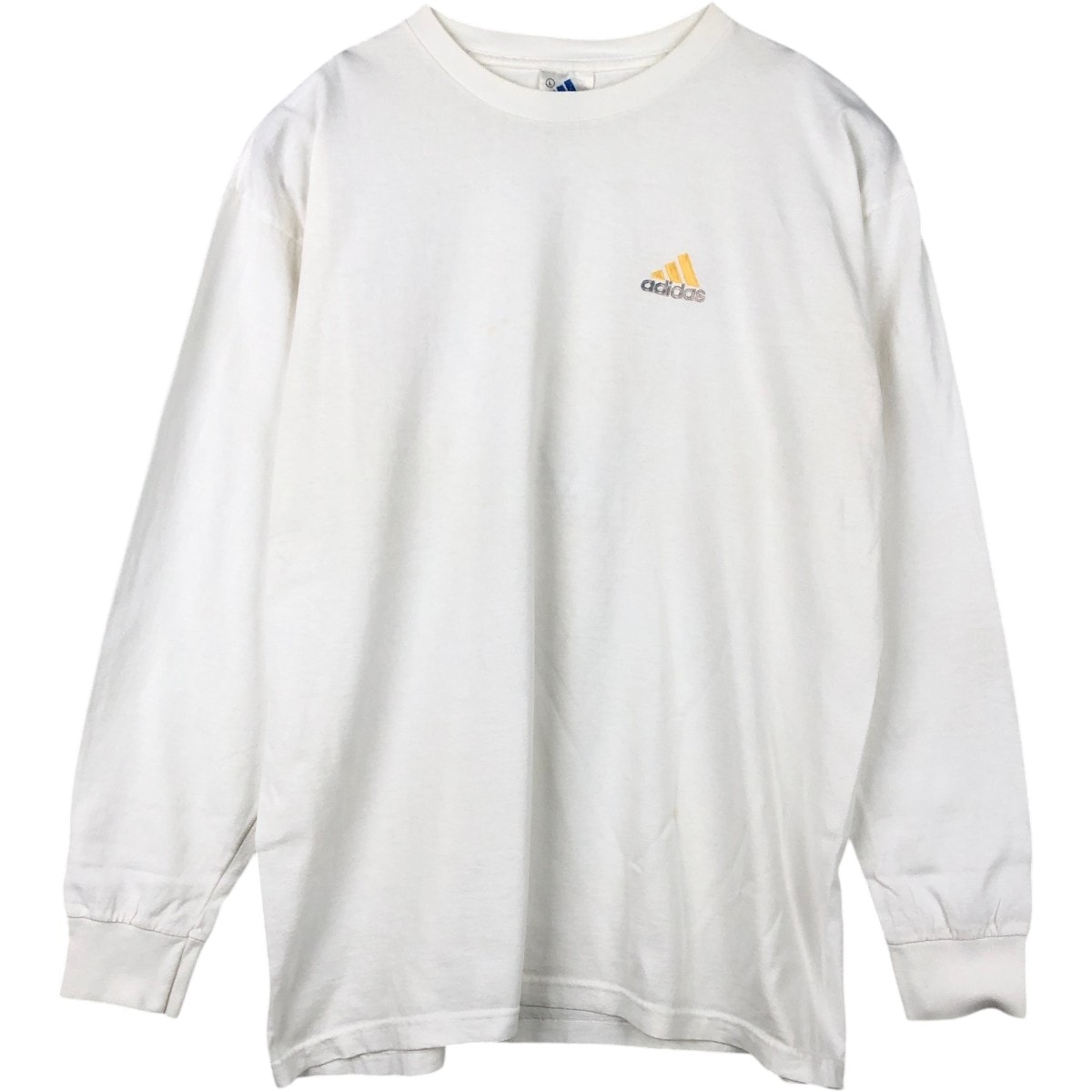 古着 90年代 アディダス adidas ロングTシャツ ロンT USA製 メンズL相当 ヴィンテージ/eaa671434
