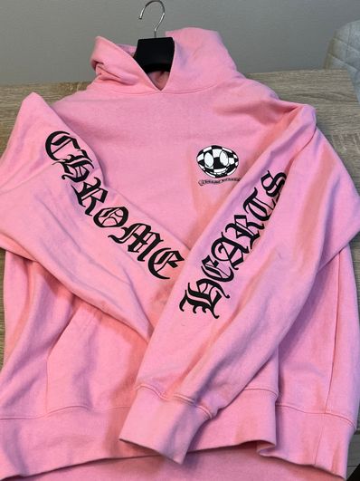 Chrome Hearts Matty Boy Vanity Affair Hoodie "Pink"