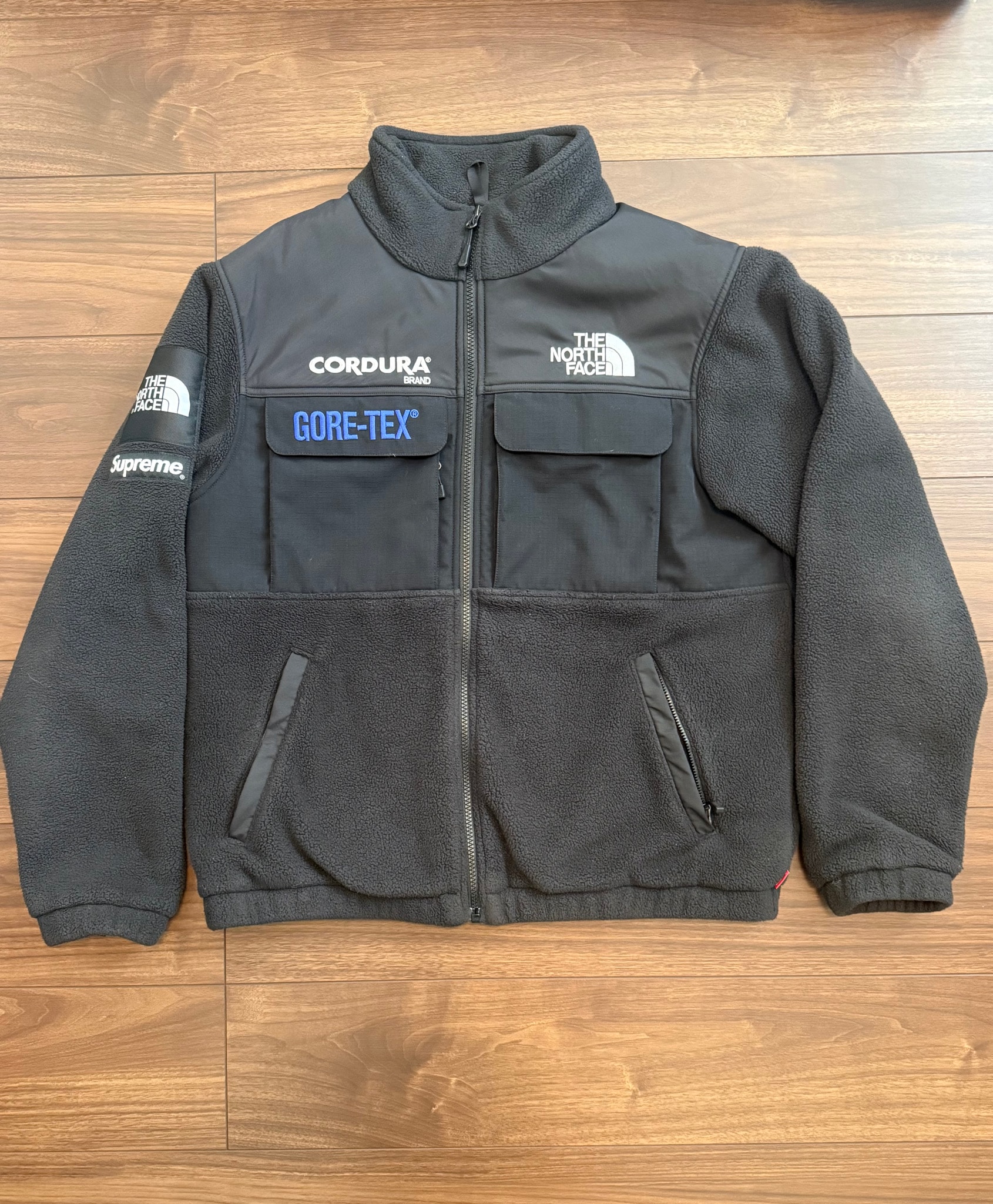 Supreme x The North Face Expedition Fleece Jacket "Black"