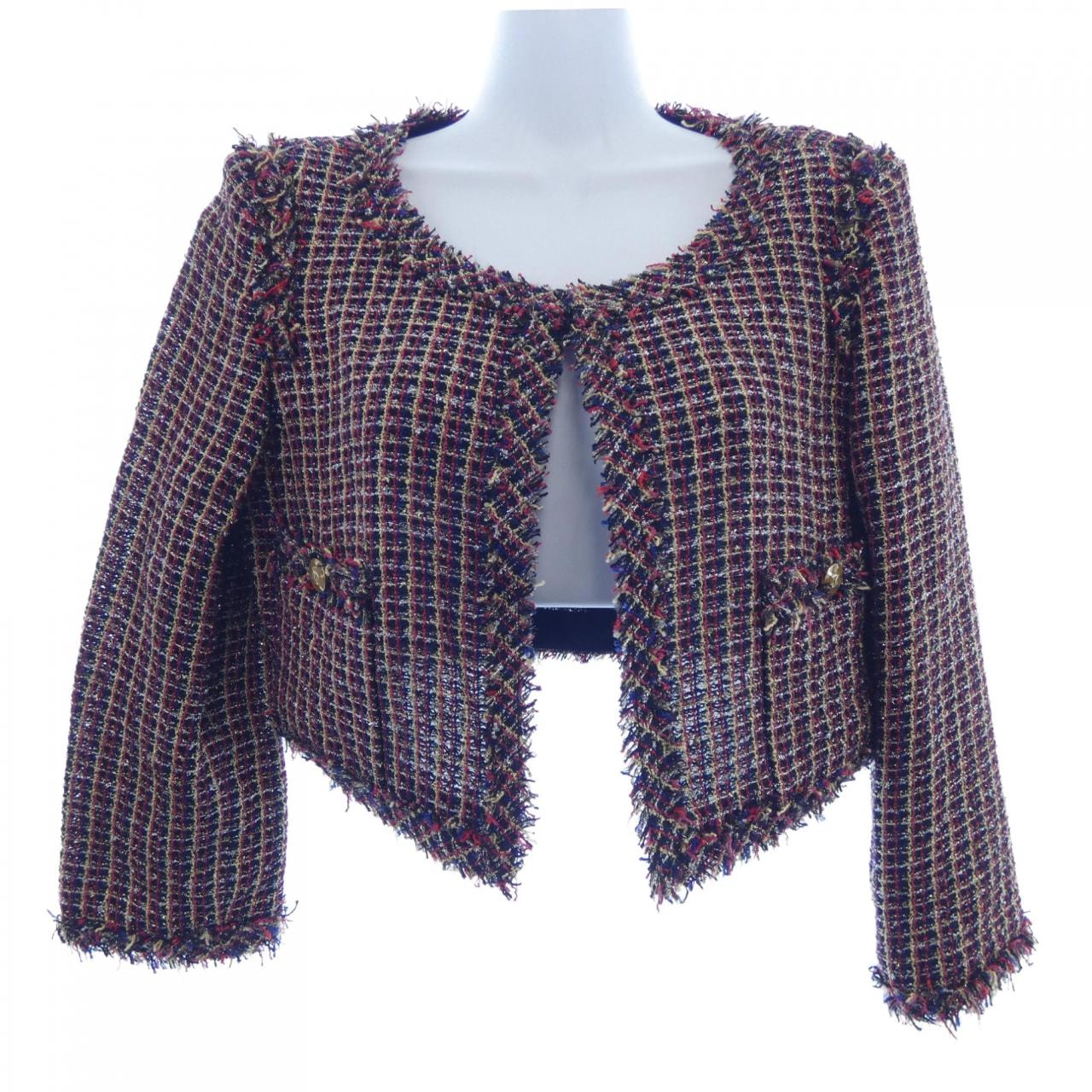 シャネル CHANEL P39966V28904 11C ノーカラージャケット