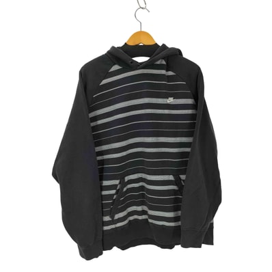 00s NIKE SPORTSWEAR ボーダー パーカー フーディー【1143768107549】