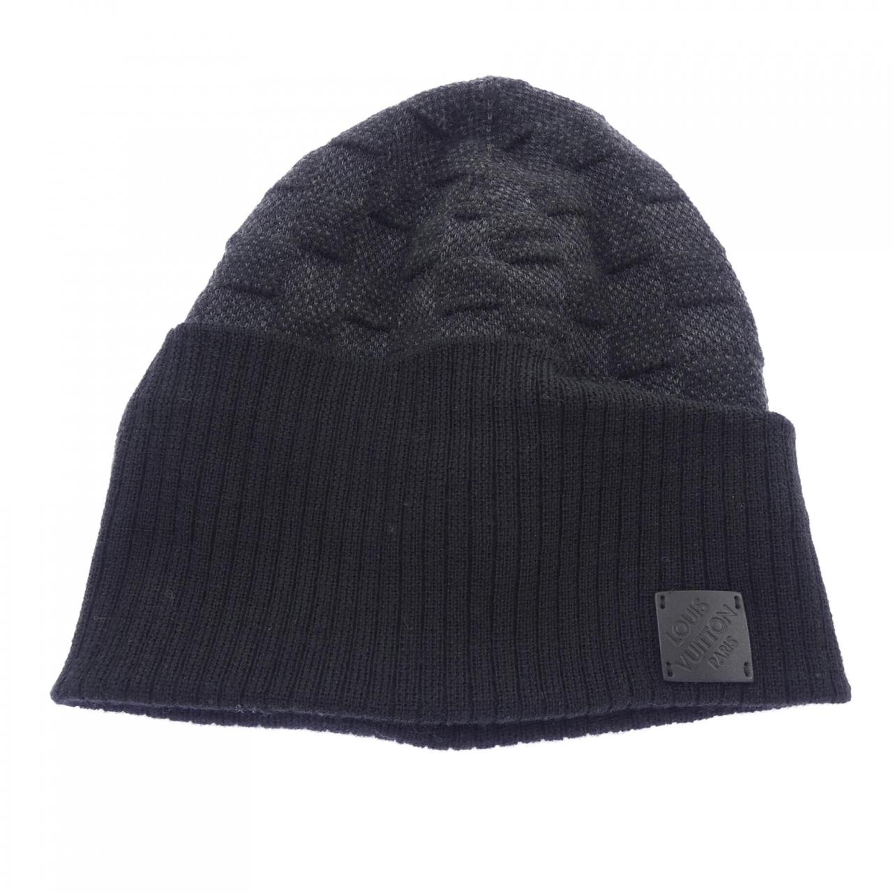ルイヴィトン LOUIS VUITTON ビーニーネオプティ・ダミエ M77983 ニットキャップ